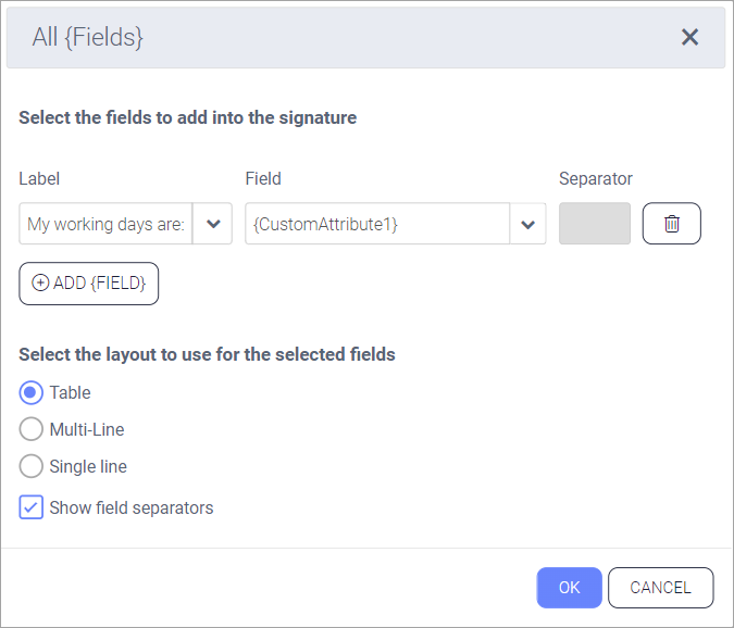 How To Add Working Days To Your Signature Exclaimer Knowledge Base How To Add Working Days To Your Signature Exclaimer Knowledge Base